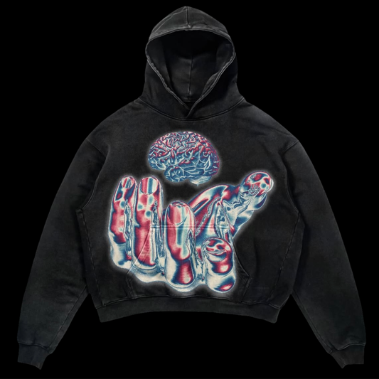 PROJECT I — “MIND ASCEND” Unisex Oversized Hoodie