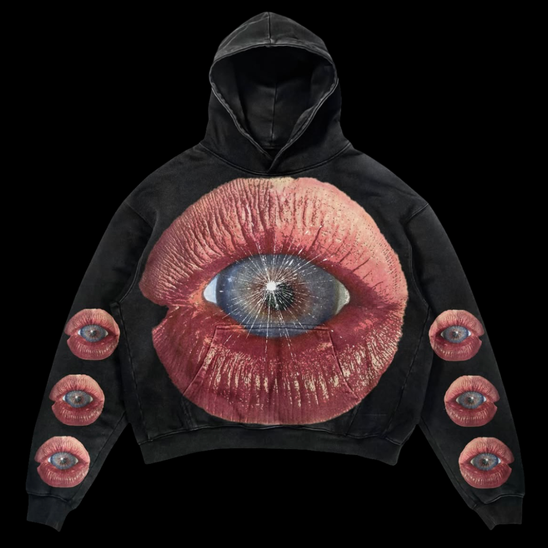 PROJECT I — “VISION PARADOX” Unisex Oversized Hoodie