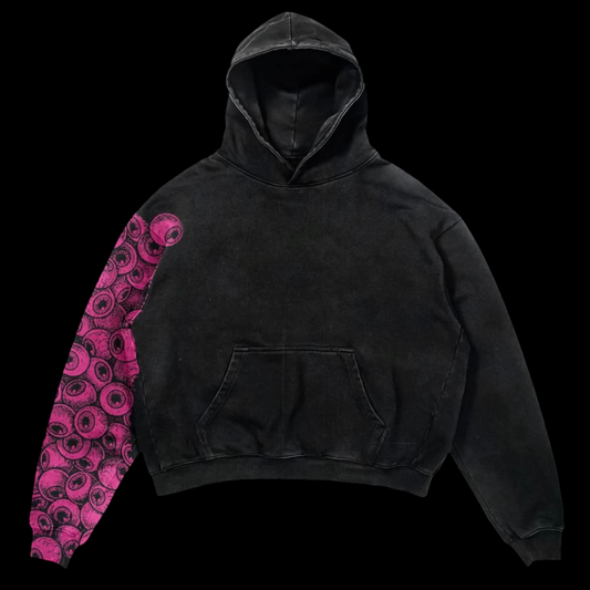 PROJECT I — “VISION OVERFLOW” Unisex Oversized Hoodie