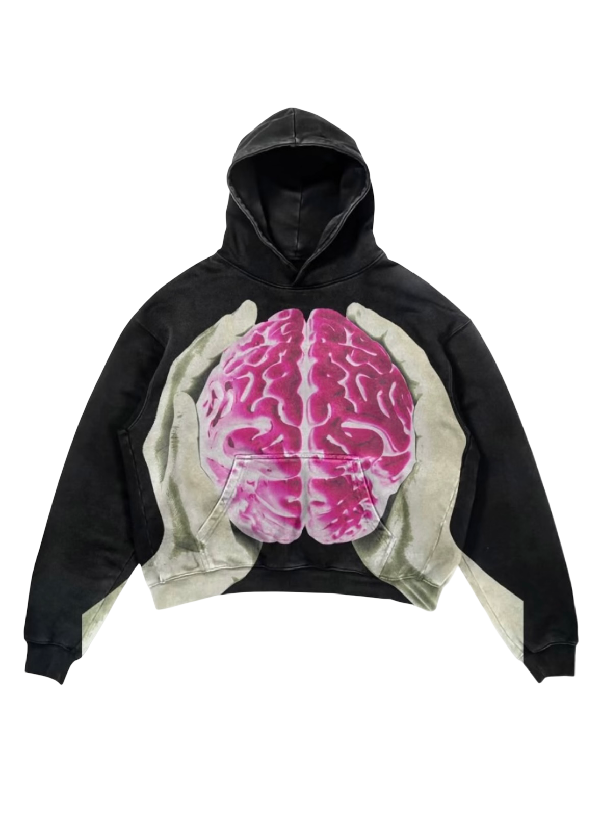 PROJECT I FIRST DROP — MIND IN HAND Unisex Oversized Hoodie