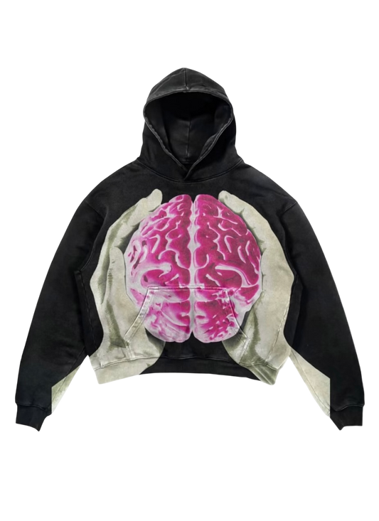 PROJECT I FIRST DROP — MIND IN HAND Unisex Oversized Hoodie